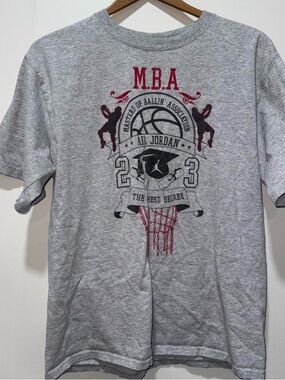 Jordan grey MBA tee Size XL